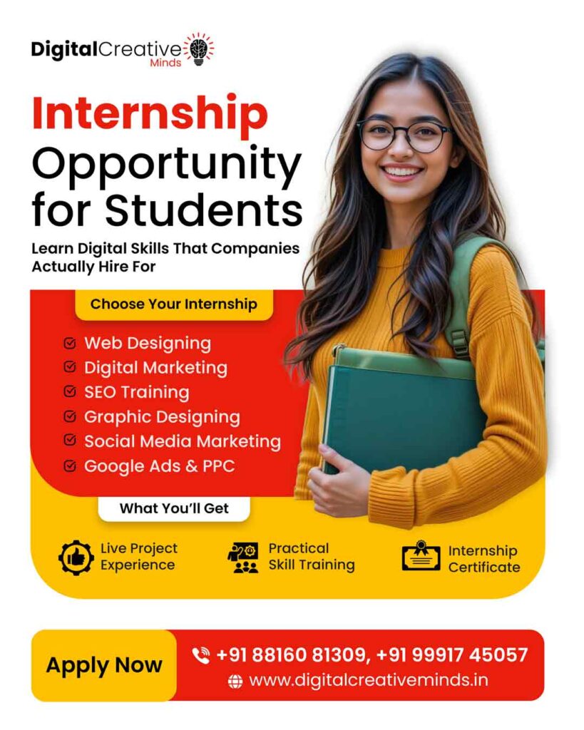 Internship program post