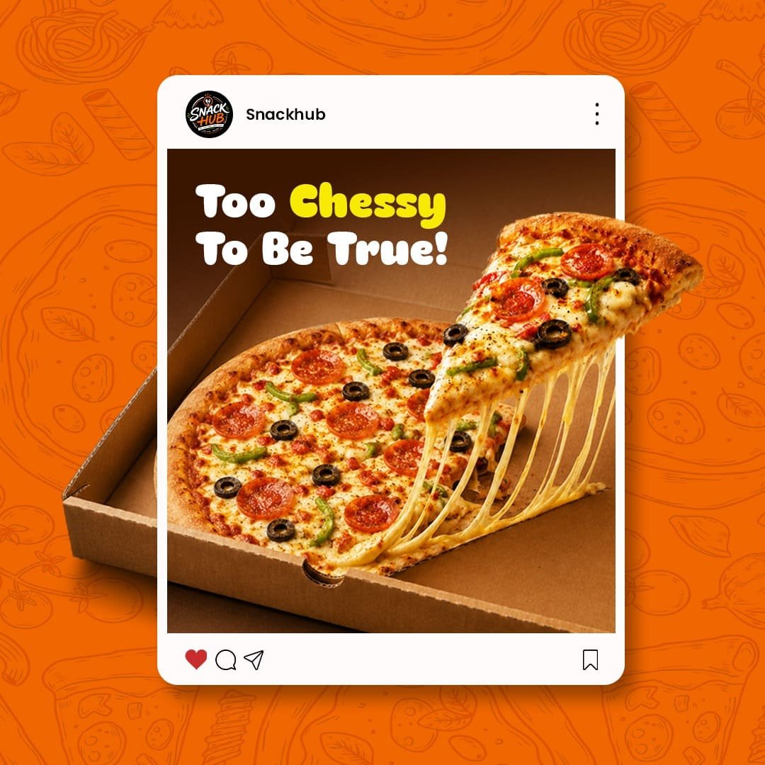 Pizza post design