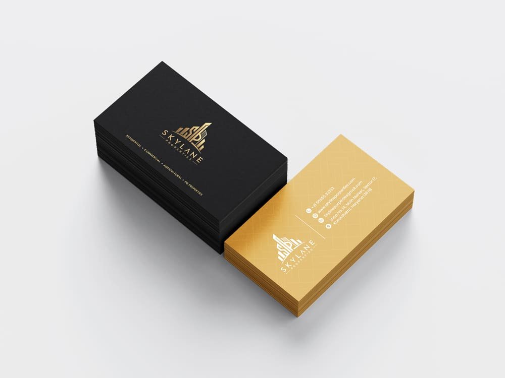 buisness card design student work